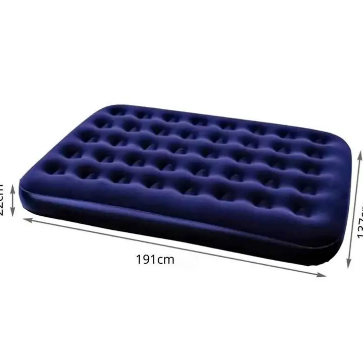 Colchon inflable 2 plazas C/inflador incluido