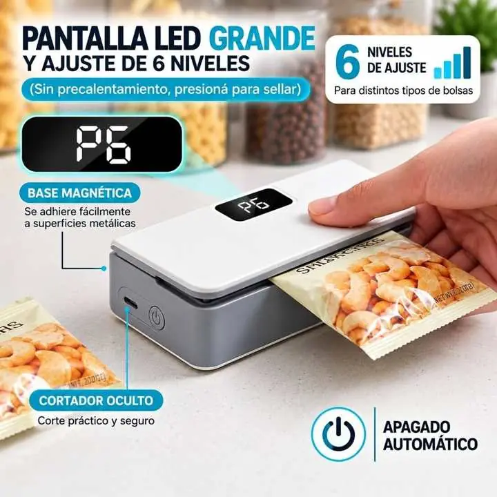 Sellador digital base magnetica (nuevos en caja)
