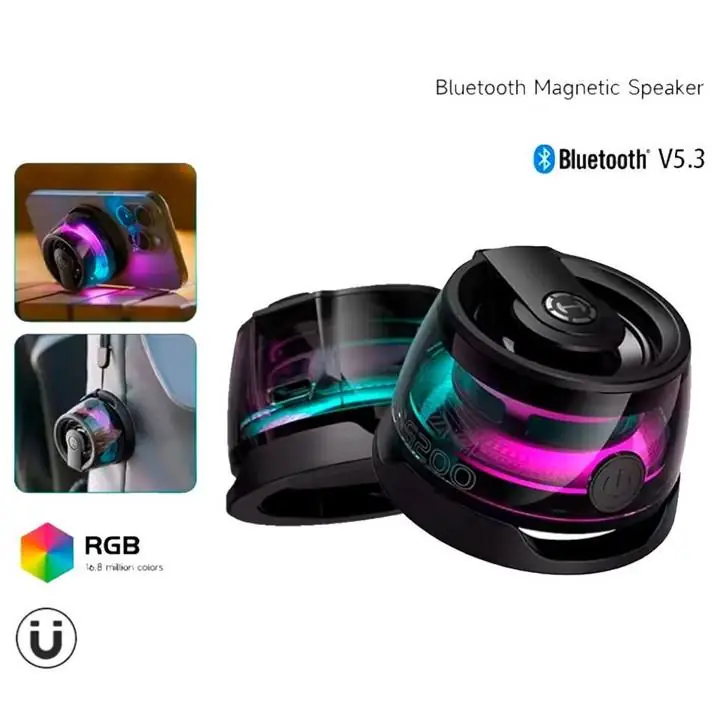 Mini parlante magnetico 5w soporte P/celu