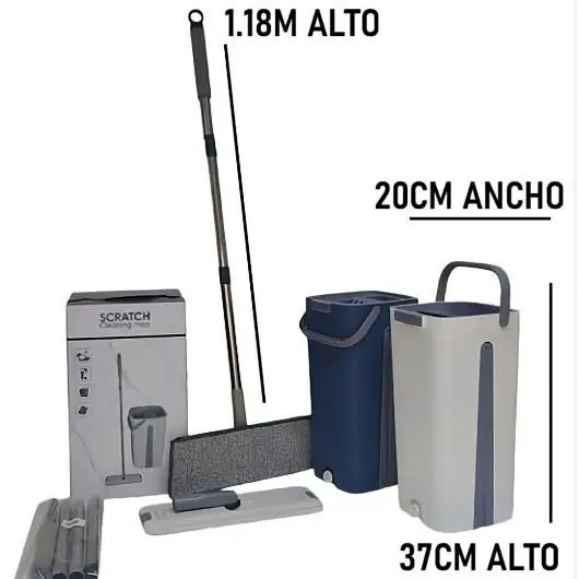 Mopa C/ escurridor y balde moderno
