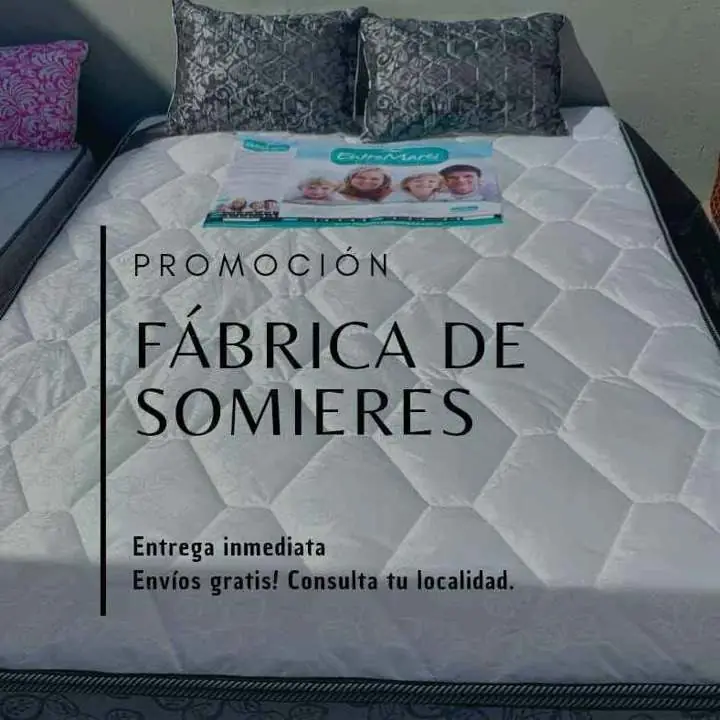 Liquidacion semanal en somiers + sabannas y almohadas