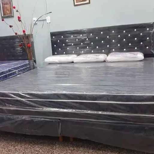 Camas somier+ respaldo+ base promociones del mes