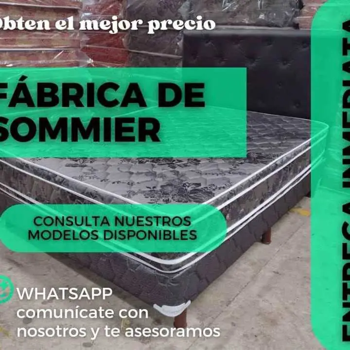 Ofertas semanales en somiers completos directos de fábrica 2 plazas