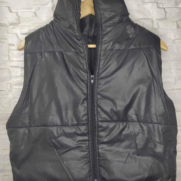 Chaleco puffer nuevo talle único negro
