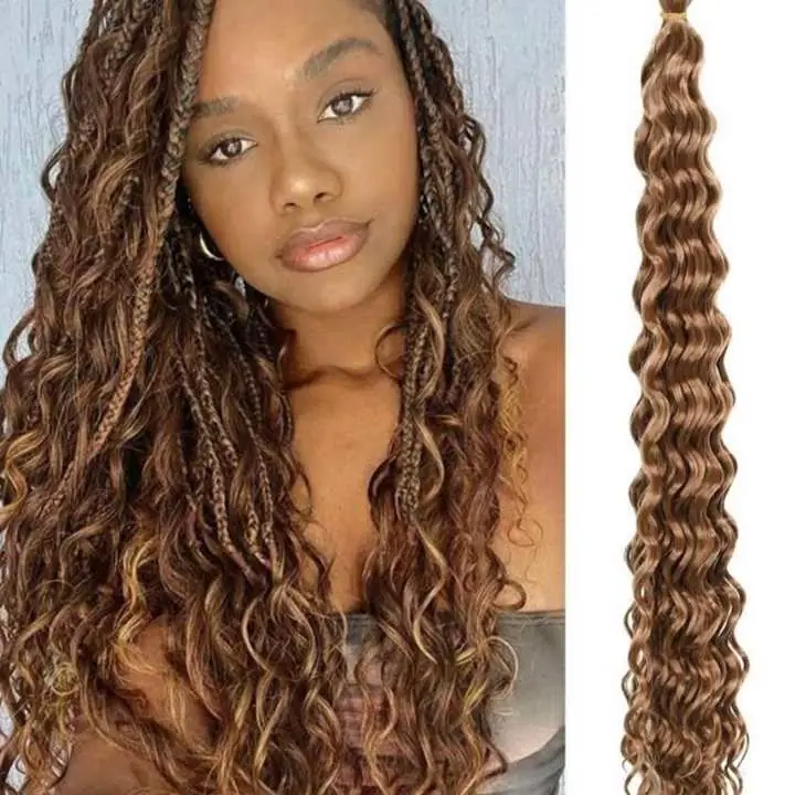 Rizos crochet para trenzas