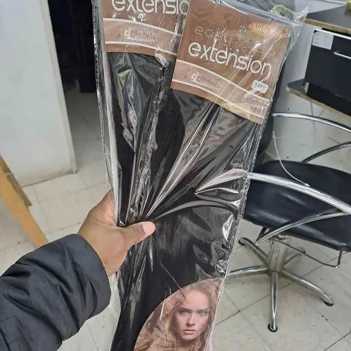 Extensiones lisas con clips y60cm