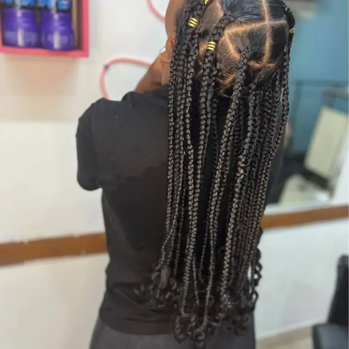 Trenzas gruesas