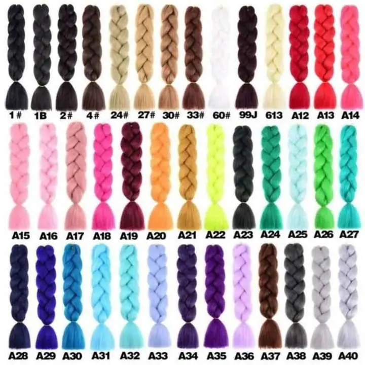 Kanekalon para trenzas 10unidades
