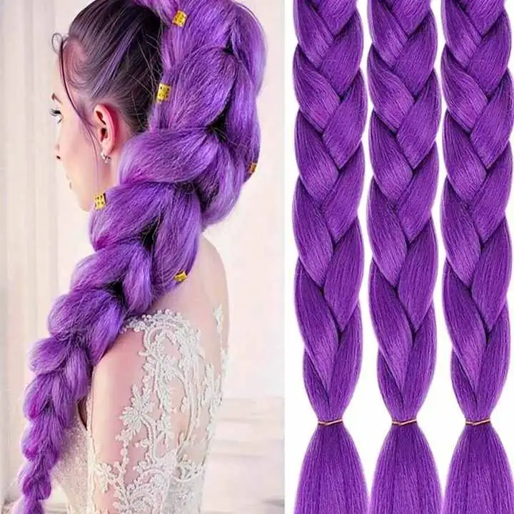Kanekalon color guerrera