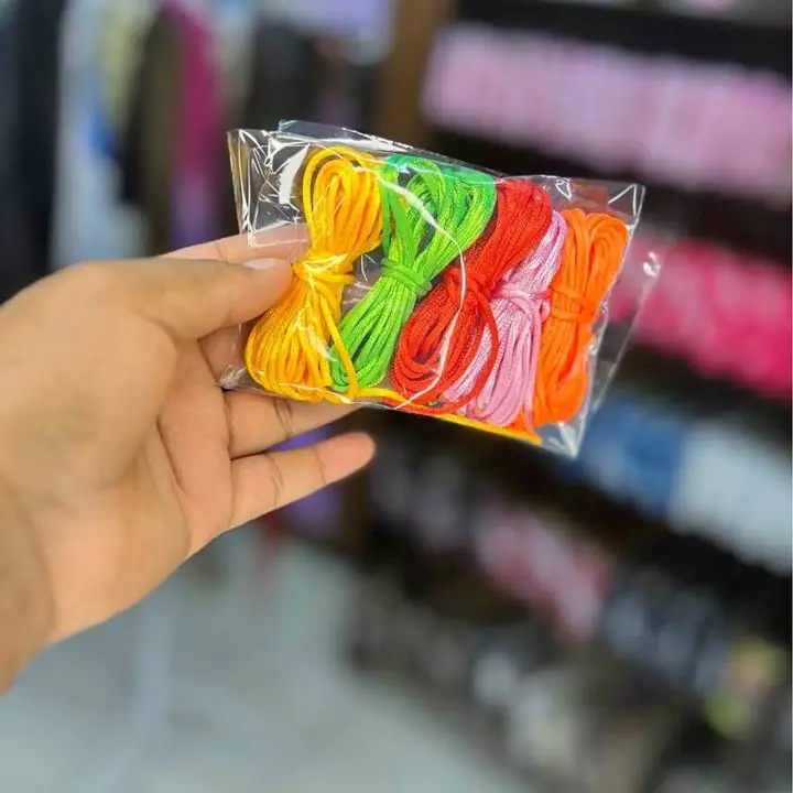 Hilos para decorar las trenzas