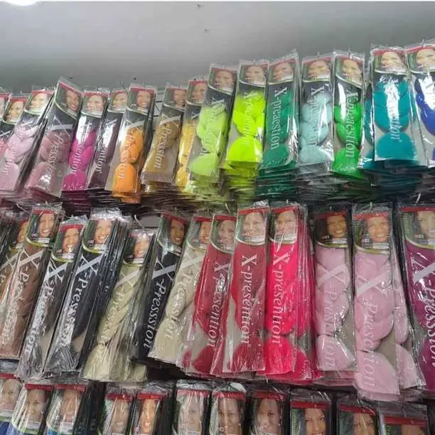 Pelo para trenzas