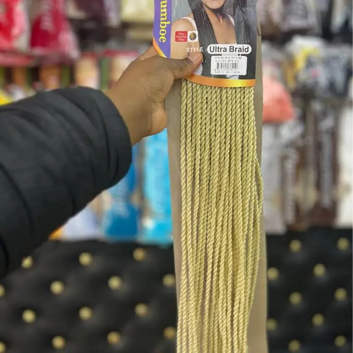 Extensiones tejidas en 2 a crochet