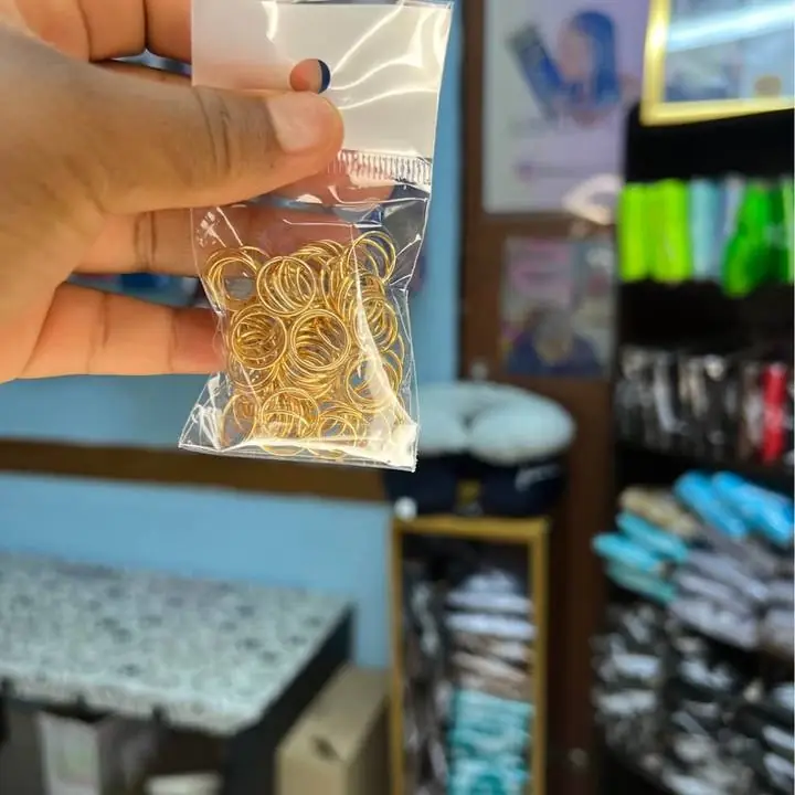 Argollas para trenzas x100u