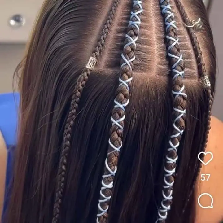 Hilo para trenzas