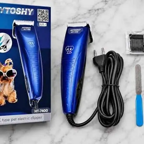 Cortapelo de perro con cable