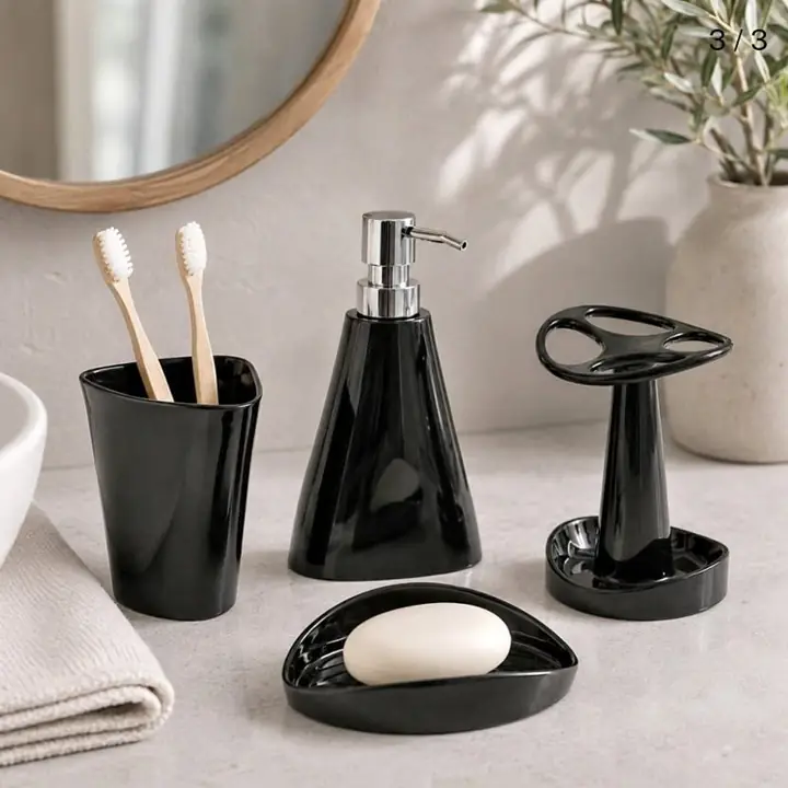 Set de baño 4 piezas