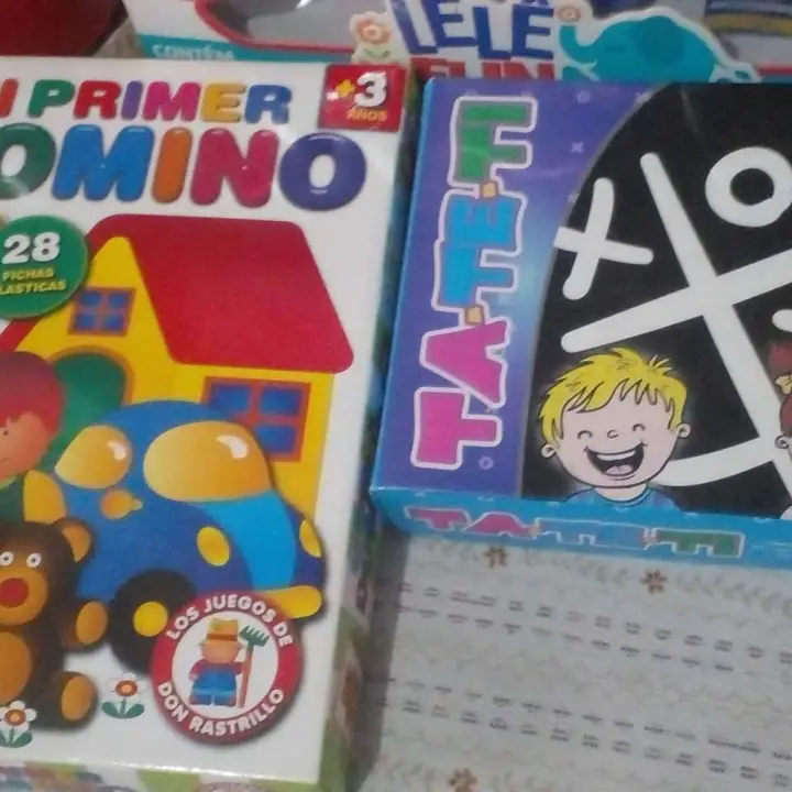 Mi primer domino y ta te ti. Se venden juntos o por separado