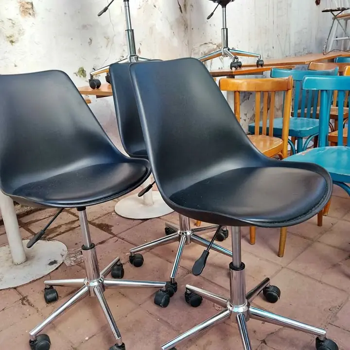 12 Sillas eames oficina giratoria ruedas suba y baja