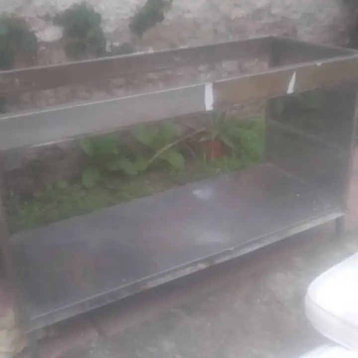 Mesa de acero inoxidable sin tapa 150x50 80alto