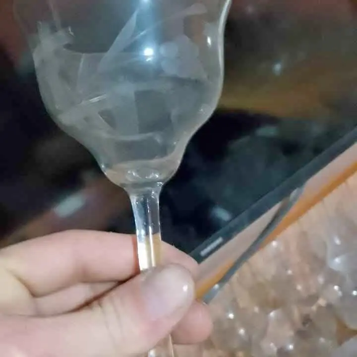 Juego completo de copas cristal cheko