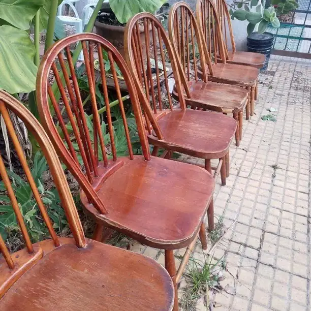 Lote de 6 sillas windsor firmes CABA envío