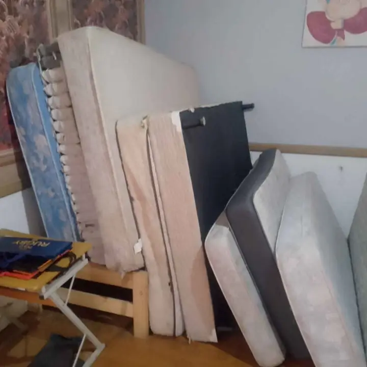 Colchón para limpiar tela