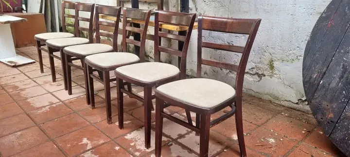 Sillas antiguas de comedor thonet