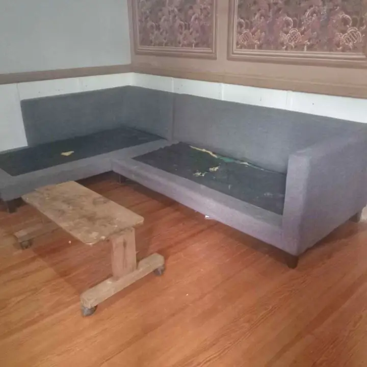Sillón esquinero sin almohadones caba
