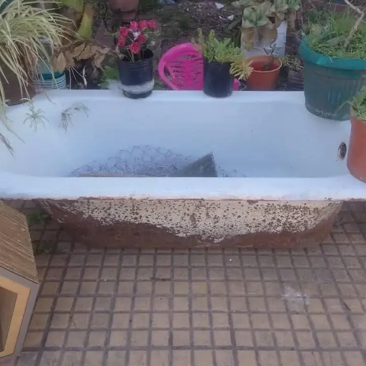 Excelente bañadera enlozada de 157x78