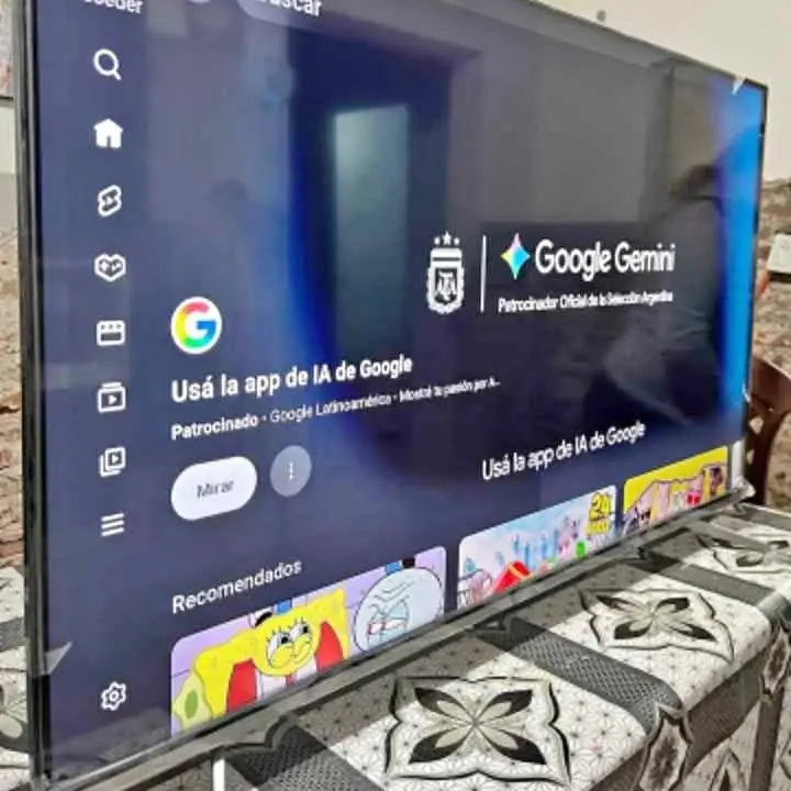 Smart TV Samsung 55 uhd 4k LIQUIDO sin patas ni soporte ni control