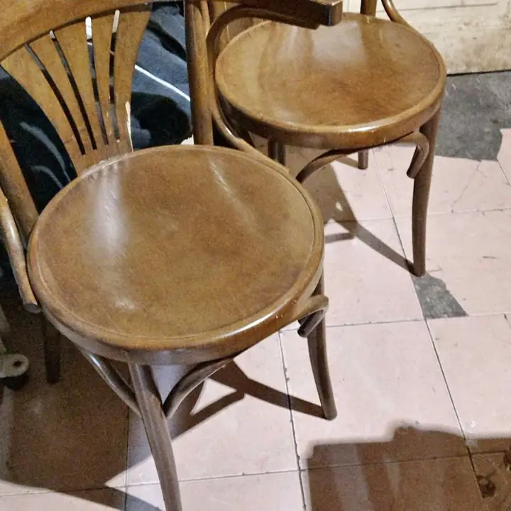 Sillas originales Thonet bar media butaca