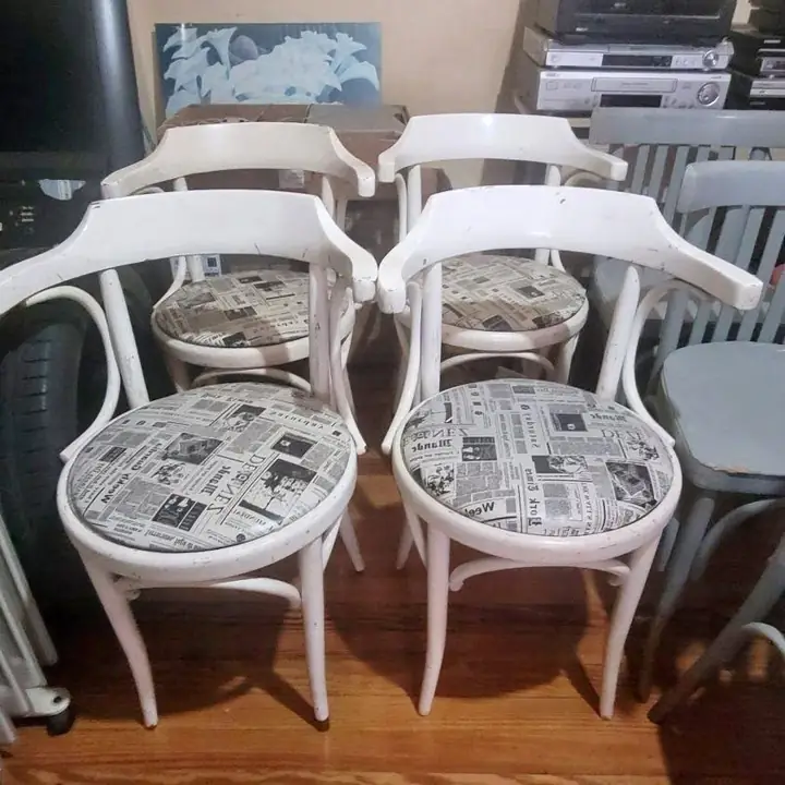 4 Sillones thonet media butaca