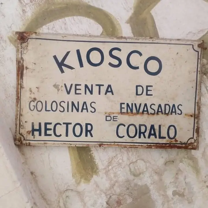 Cartel de chapa 50x30