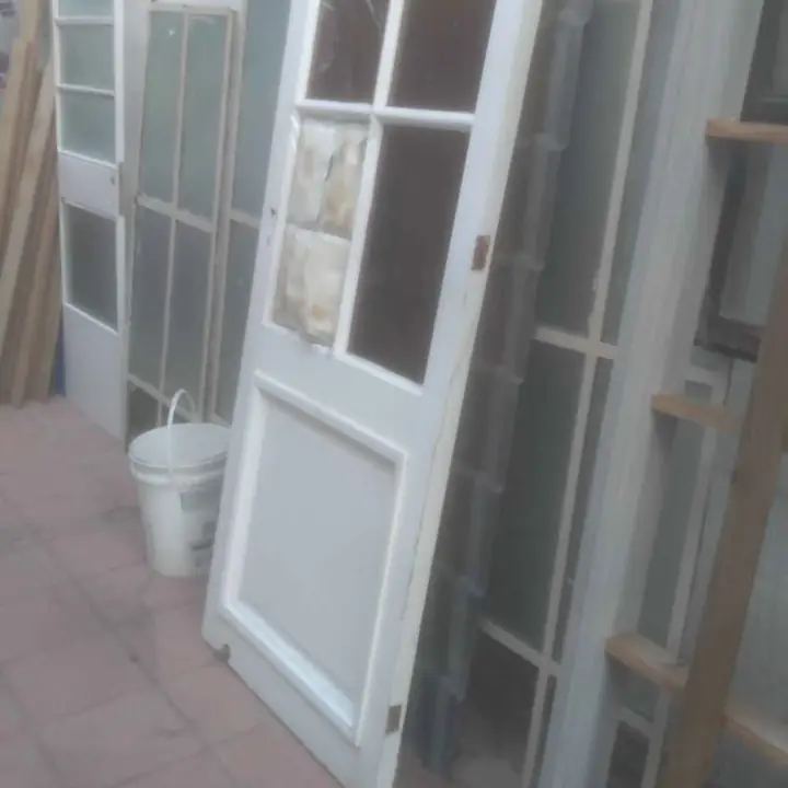 Puerta sin marco galponera ideal 2x80