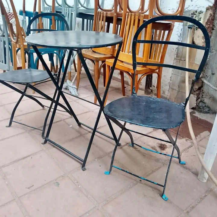 Sillas Quilmes plegables para bar