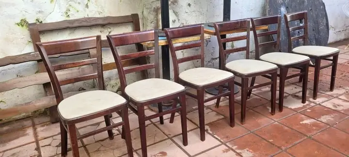 6 Sillas thonet bar