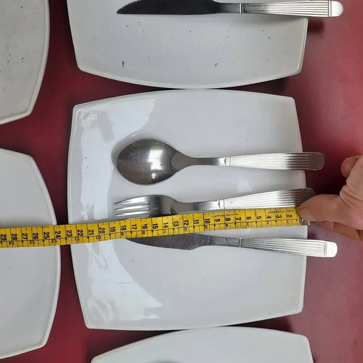 5 Platos 15 cubiertos