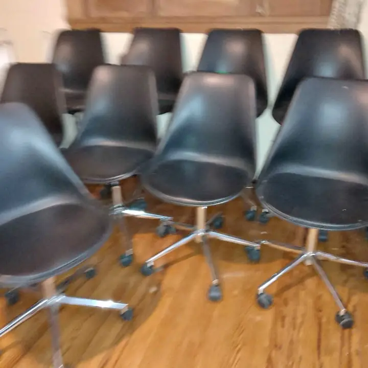 Sillas de oficina giratoria ruedas suba y baja