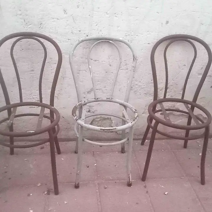 3 Sillas de caño