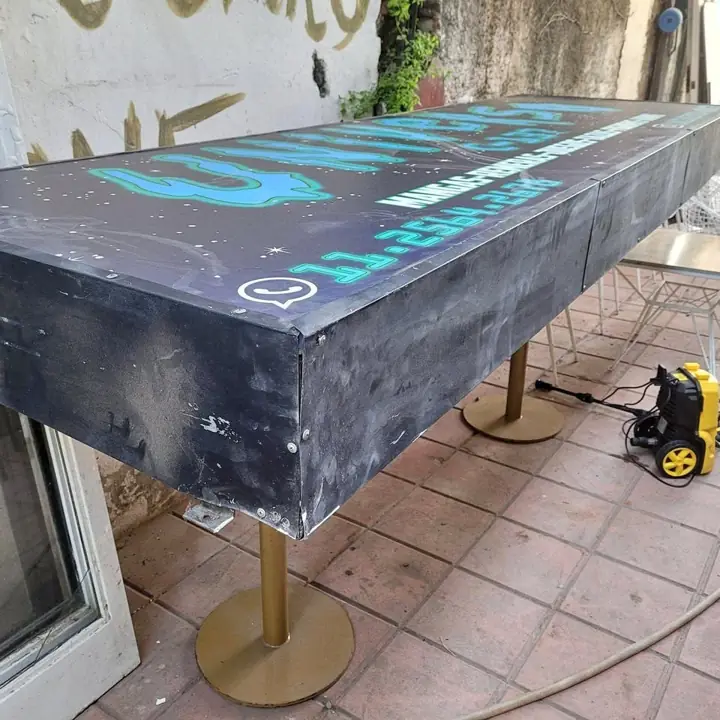 Marquesina backligh 280x80