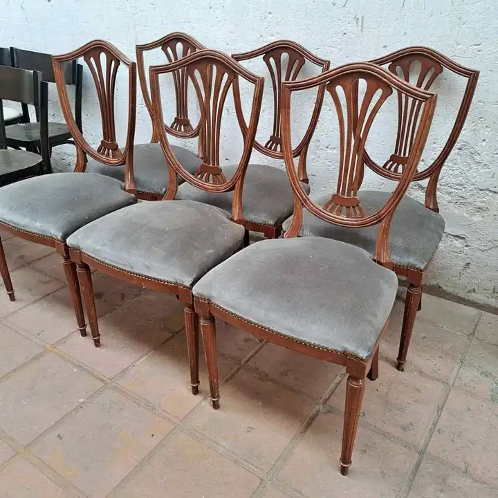 Sillas estilo inglés sheraton