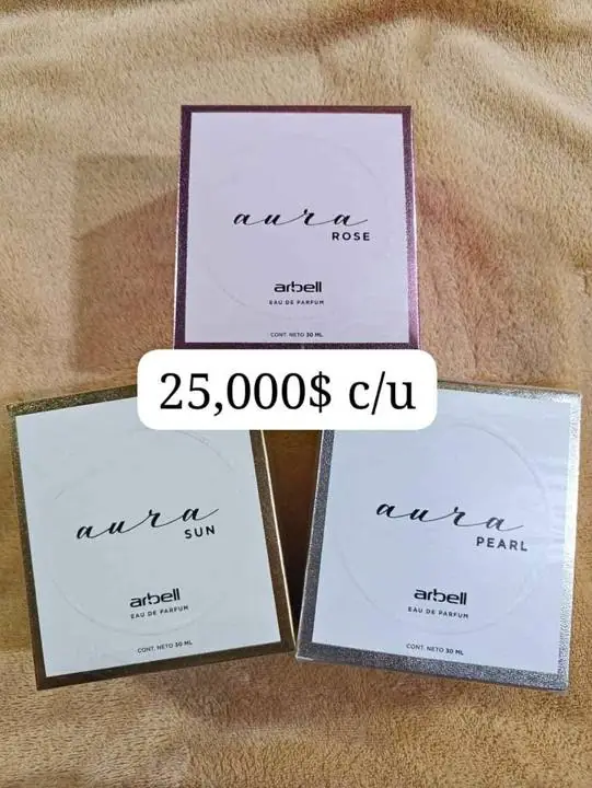 Perfumes AURA disponible