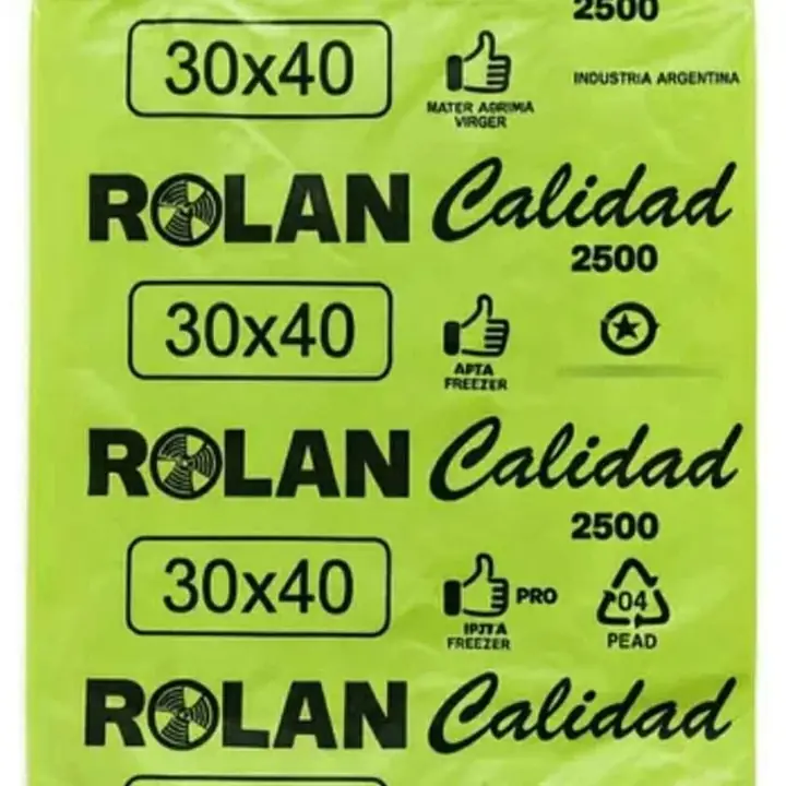 Bolsas Camiseta 30x40