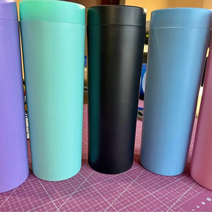 Vasos skinny lisos 16 oz / 500 ML