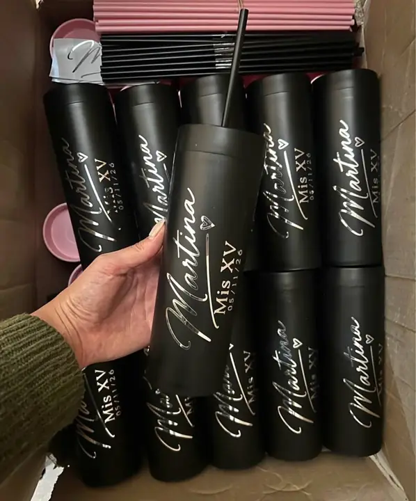 Vasos skinny 500cc Personalizados