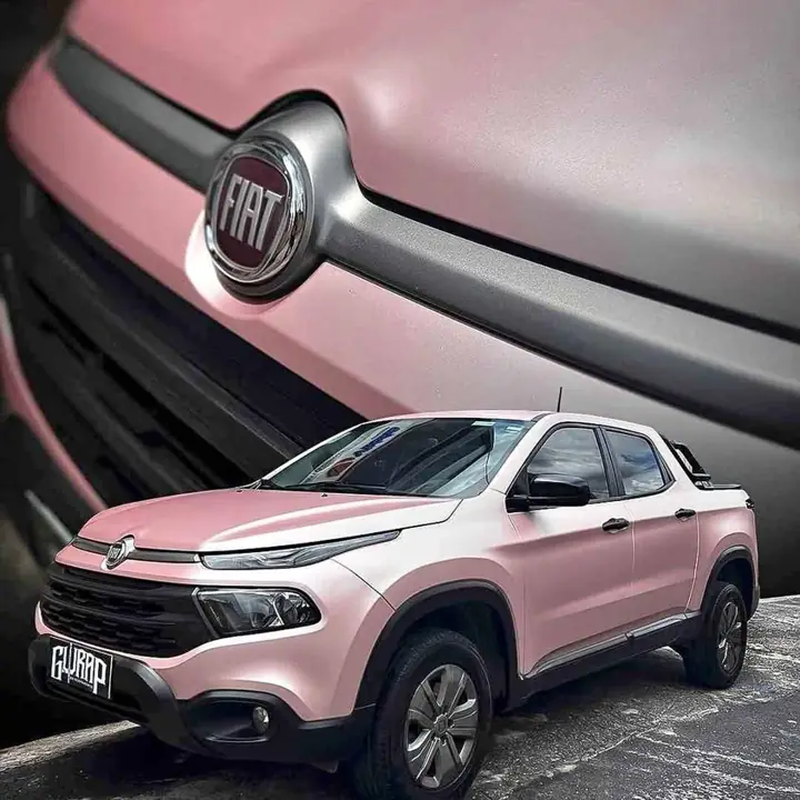 Ploteo Rosa Crome Metálizado