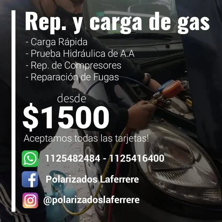 Reparación de aire auto