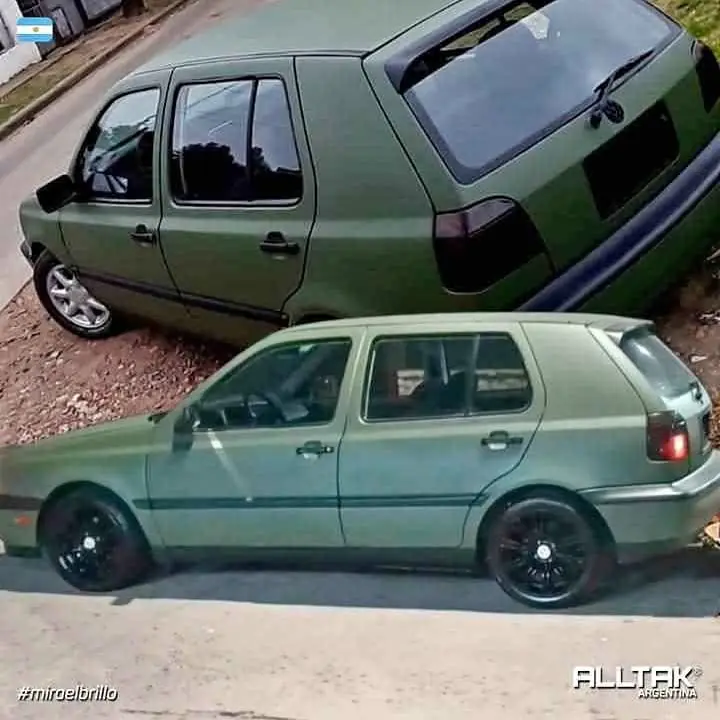 Ploteo mate crome jateado