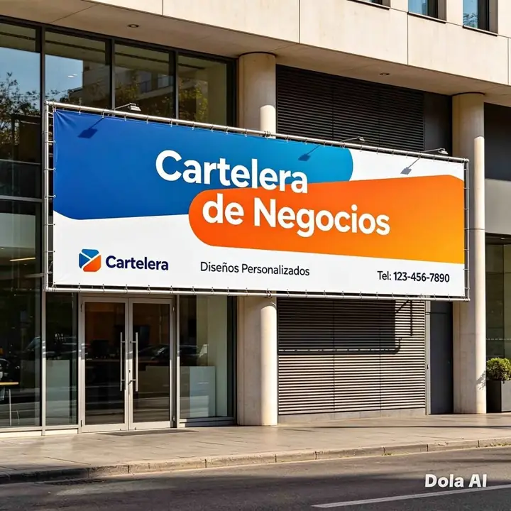 Cartel para tu negocio
