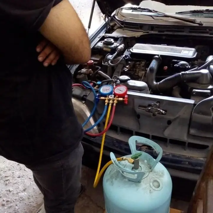 Reparación de aire acondicionado automotriz